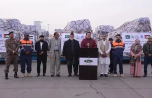 Pakistan wysyła 100 ton namiotów do Gazy w 28. przesyłce