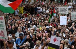 Protest antyizraelski „brutalnie rozproszony” w Australii