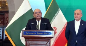 Jakakolwiek eskalacja militarna z udziałem Iranu może zdestabilizować region: Prezydent Zardari