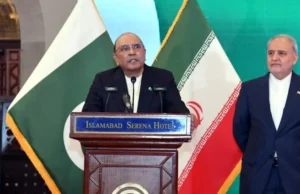 Jakakolwiek eskalacja militarna z udziałem Iranu może zdestabilizować region: Prezydent Zardari