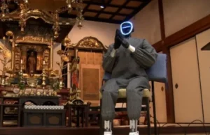 Mnich-robot AI zaprezentowany w Japonii, aby udzielać duchowych porad