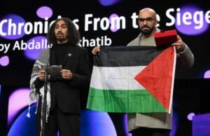 Minister wychodzi z Berlinale po komentarzu „partnera ludobójstwa”.