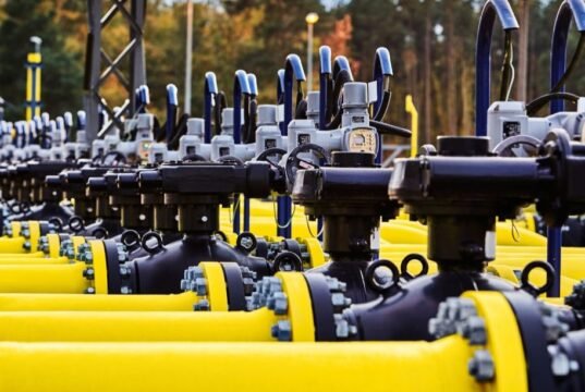 Eksport polskiego gazu osiągnął nowy rekord dzięki dużemu popytowi ze strony Ukrainy