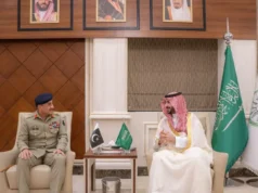 CDF Munir omawia ataki irańskie na spotkaniu z ministrem obrony Arabii Saudyjskiej – Pakistanem
