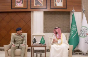 CDF Munir omawia ataki irańskie na spotkaniu z ministrem obrony Arabii Saudyjskiej – Pakistanem