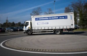 Po raz pierwszy na świecie antymateria zabrana na jazdę próbną w CERN