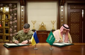 Ukraina i Arabia Saudyjska podpisują umowę w sprawie obrony powietrznej: wyżsi urzędnicy