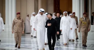 Zełenski z Ukrainy zgadza się na współpracę w zakresie obrony powietrznej ze ZEA i Katarem podczas tournée po Zatoce Perskiej